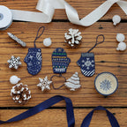 Mini Christmas Mitten Ornament