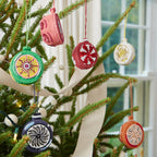 Vintage Bauble Beaded Ornaments