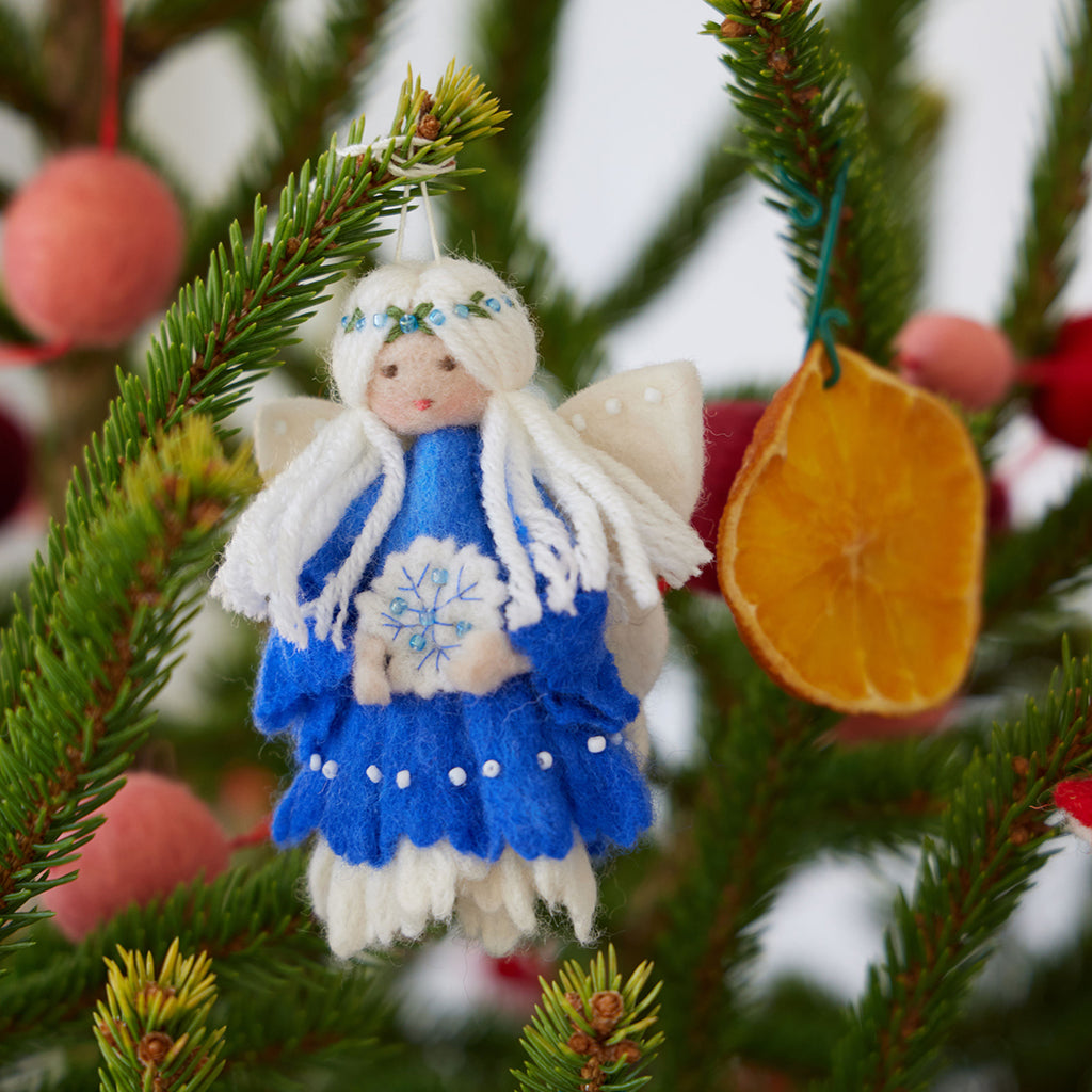 Little Snowflake Fairy Ornament