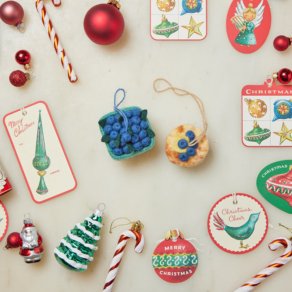 Blueberry Breakfast Ornaments