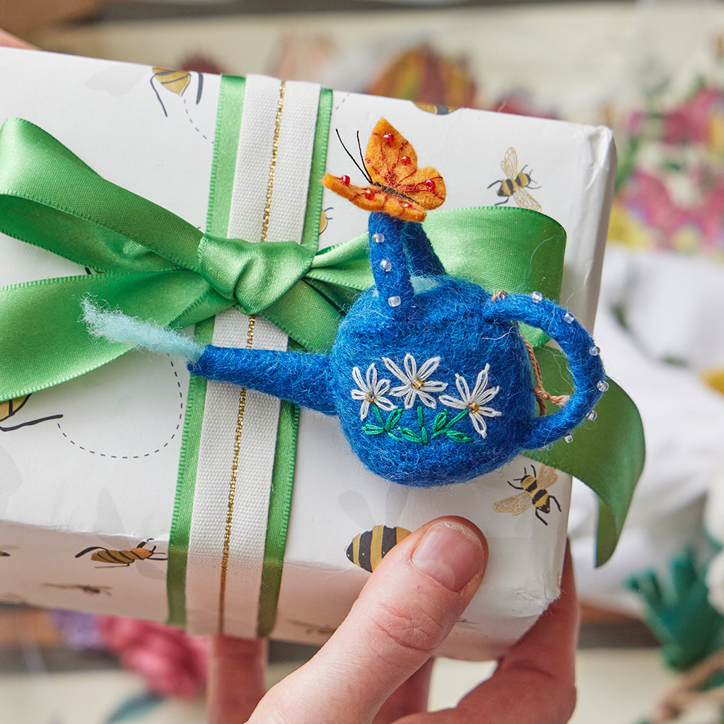 Watering Can with Butterfly