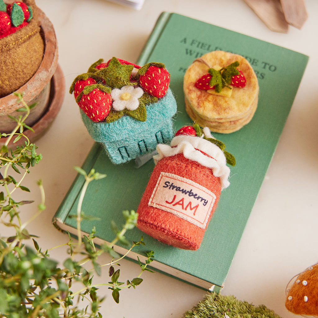 Strawberry Pancake Stack Ornament