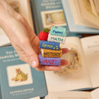 Stack of Books Ornament