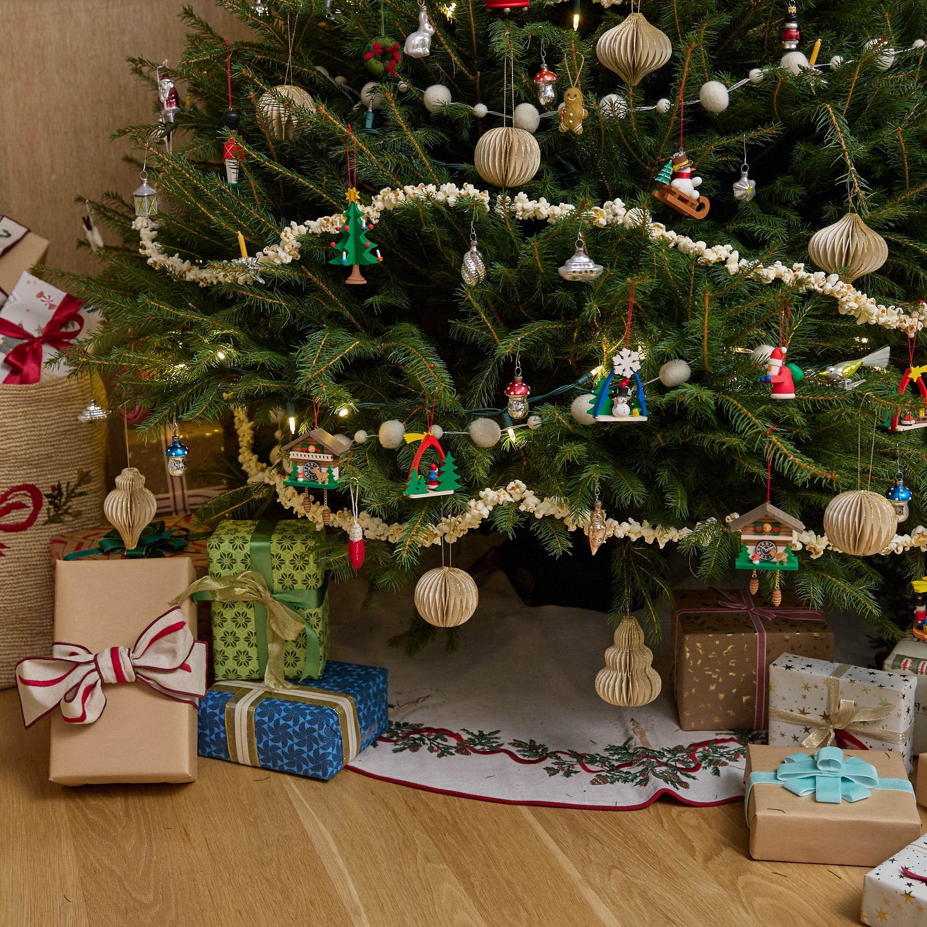 Christmas Tree German Wooden