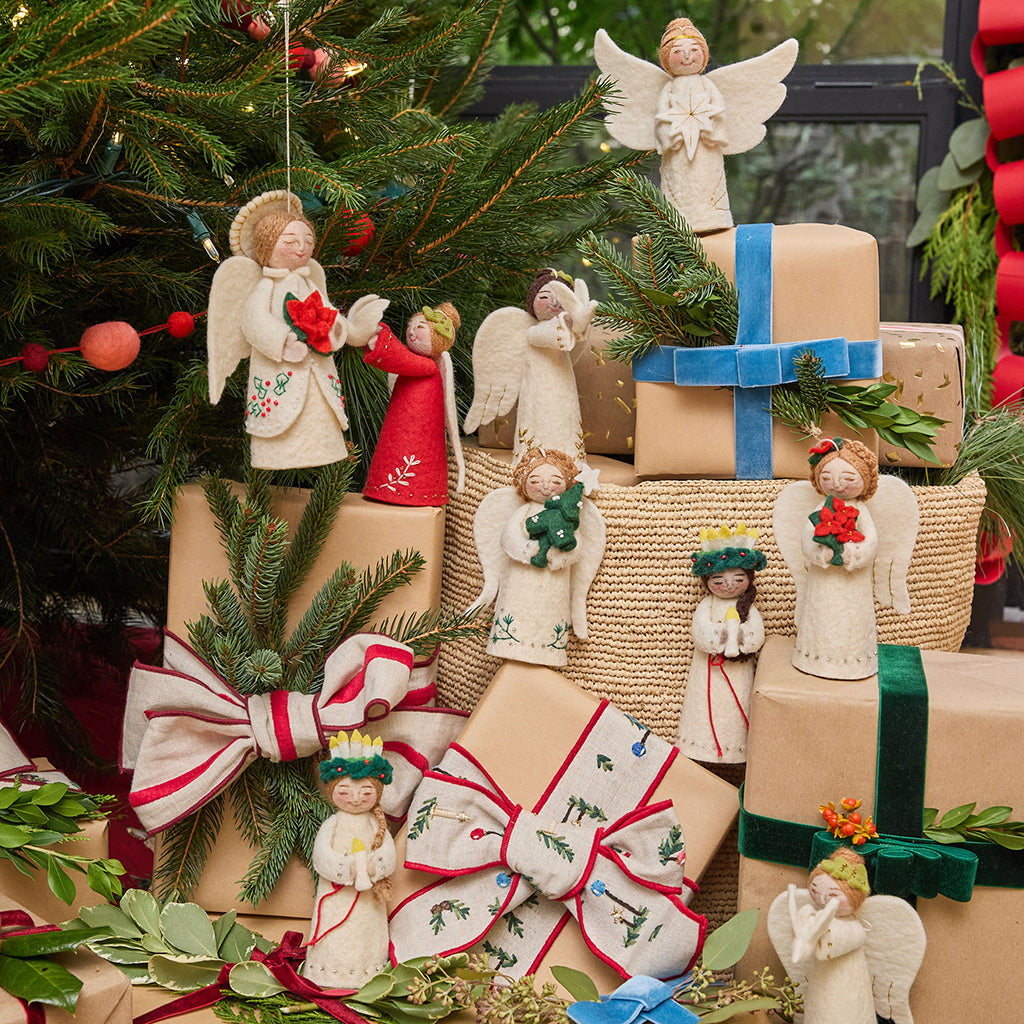 Santa Lucia Ornament Brown