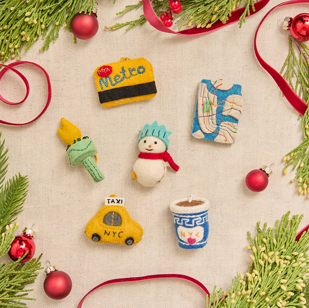 NYC Mini Ornaments