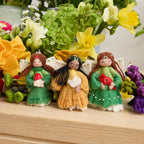 Little Cardinal Fairy Ornament