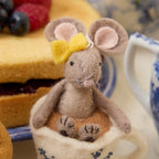 Mouse in Teacup Ornament