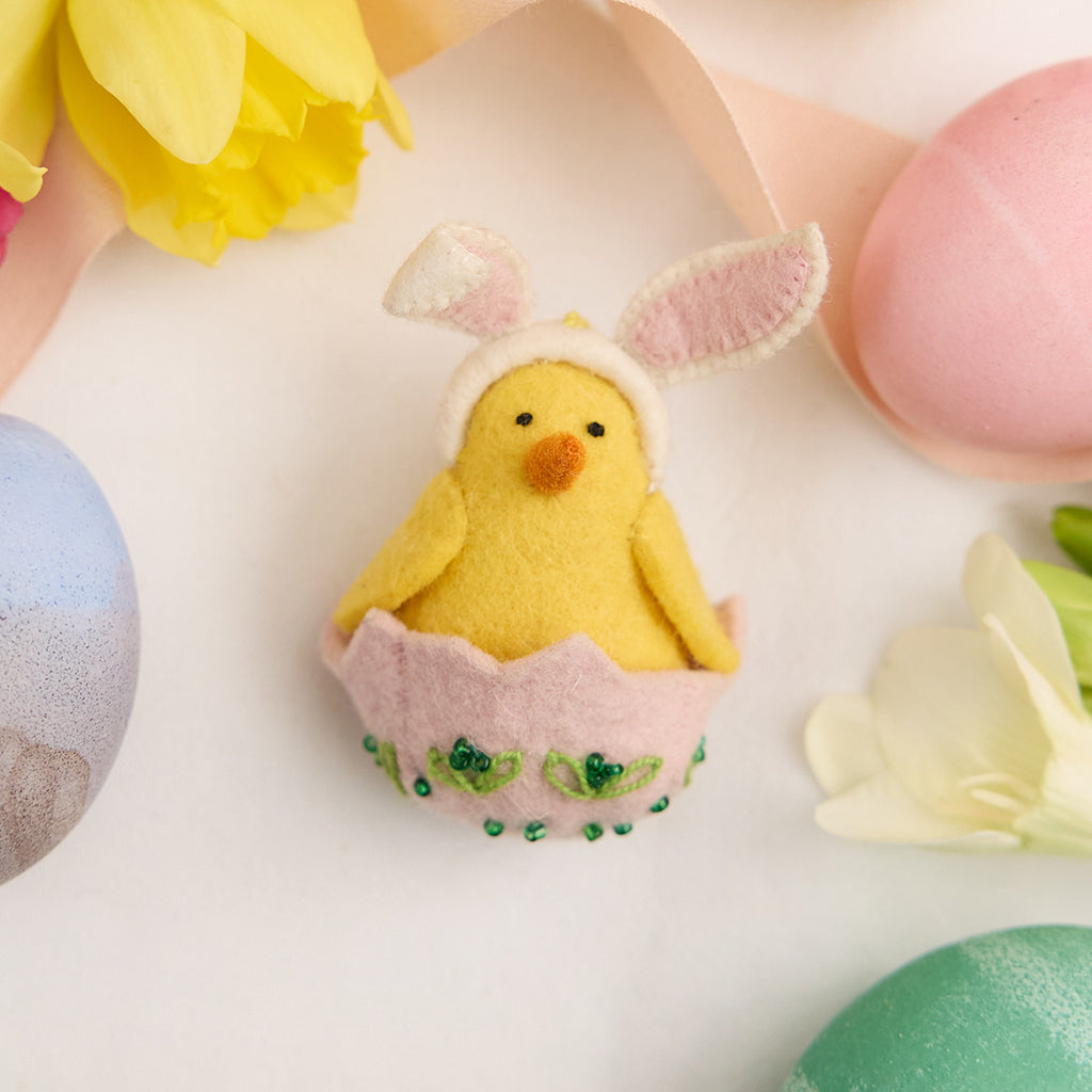 Bunny Ears Easter Ornaments