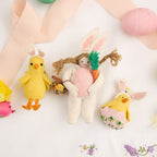 Bunny Ears Easter Ornaments
