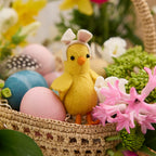 Bunny Ears Easter Ornaments