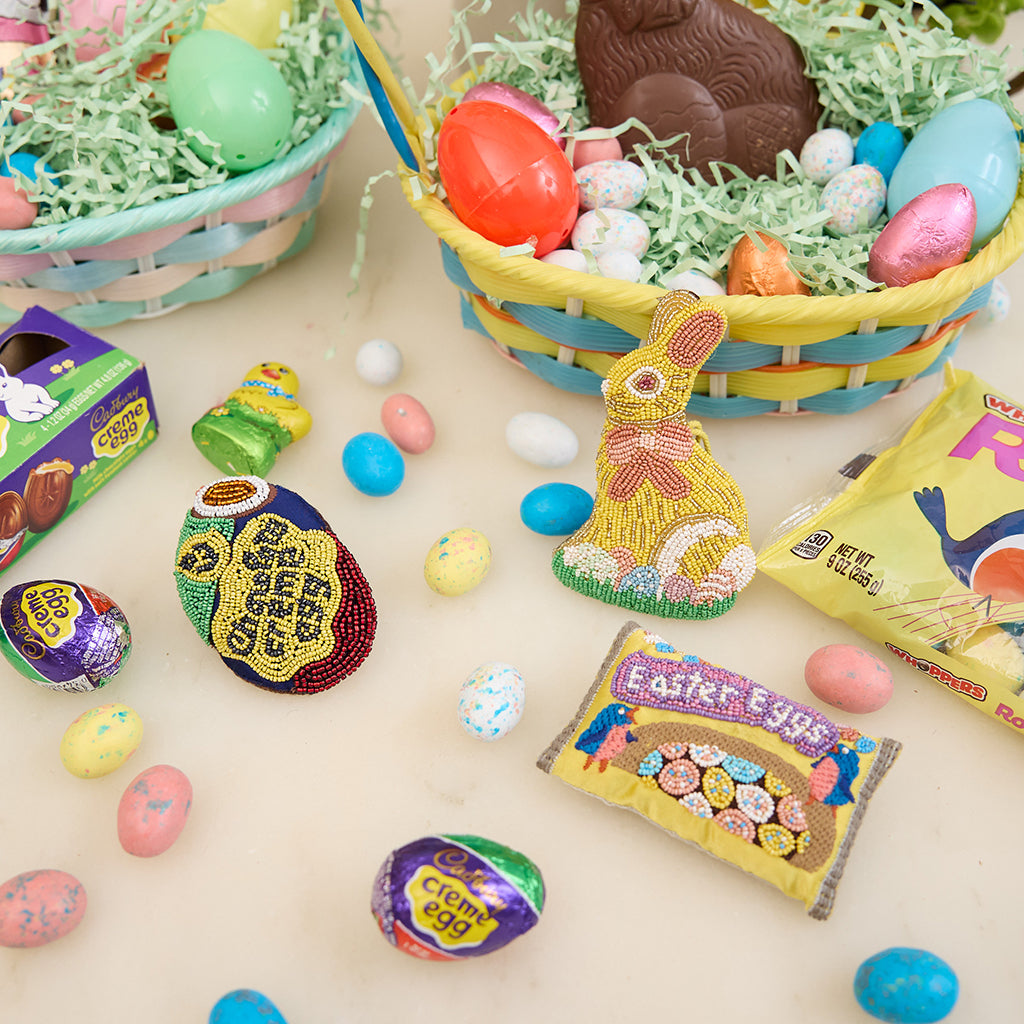 Beaded Easter Candy Ornaments