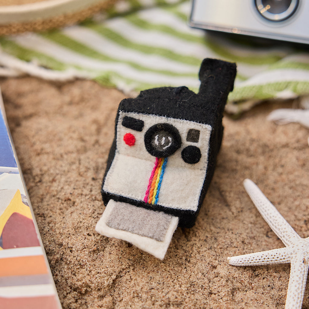 Polaroid Camera Ornament