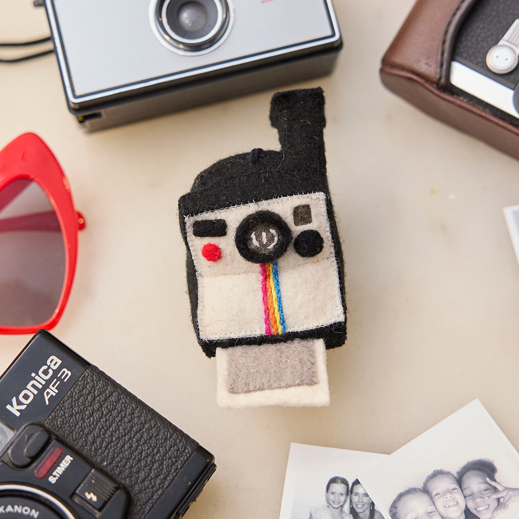 Polaroid Camera Ornament