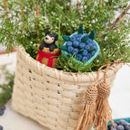 Black Bear Cub Basket