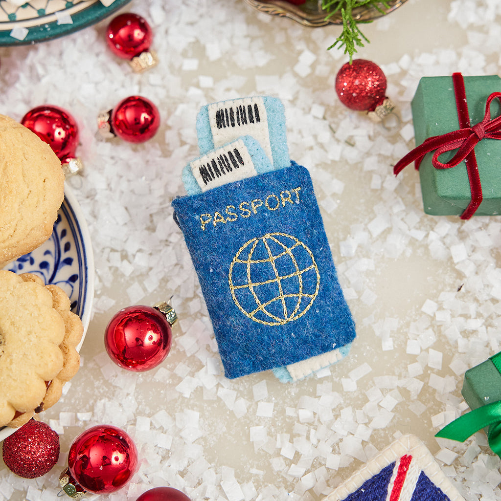 Passport Ornament