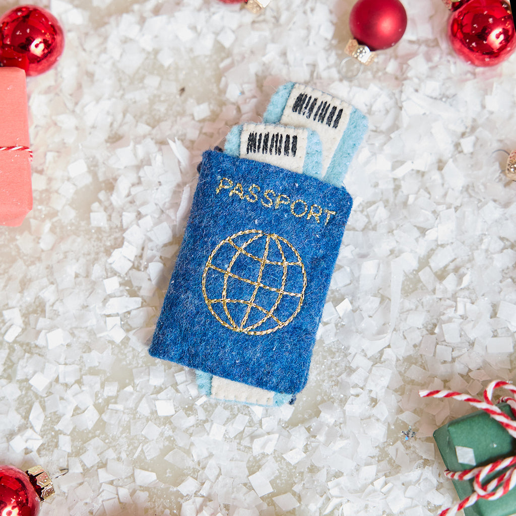 Passport Ornament
