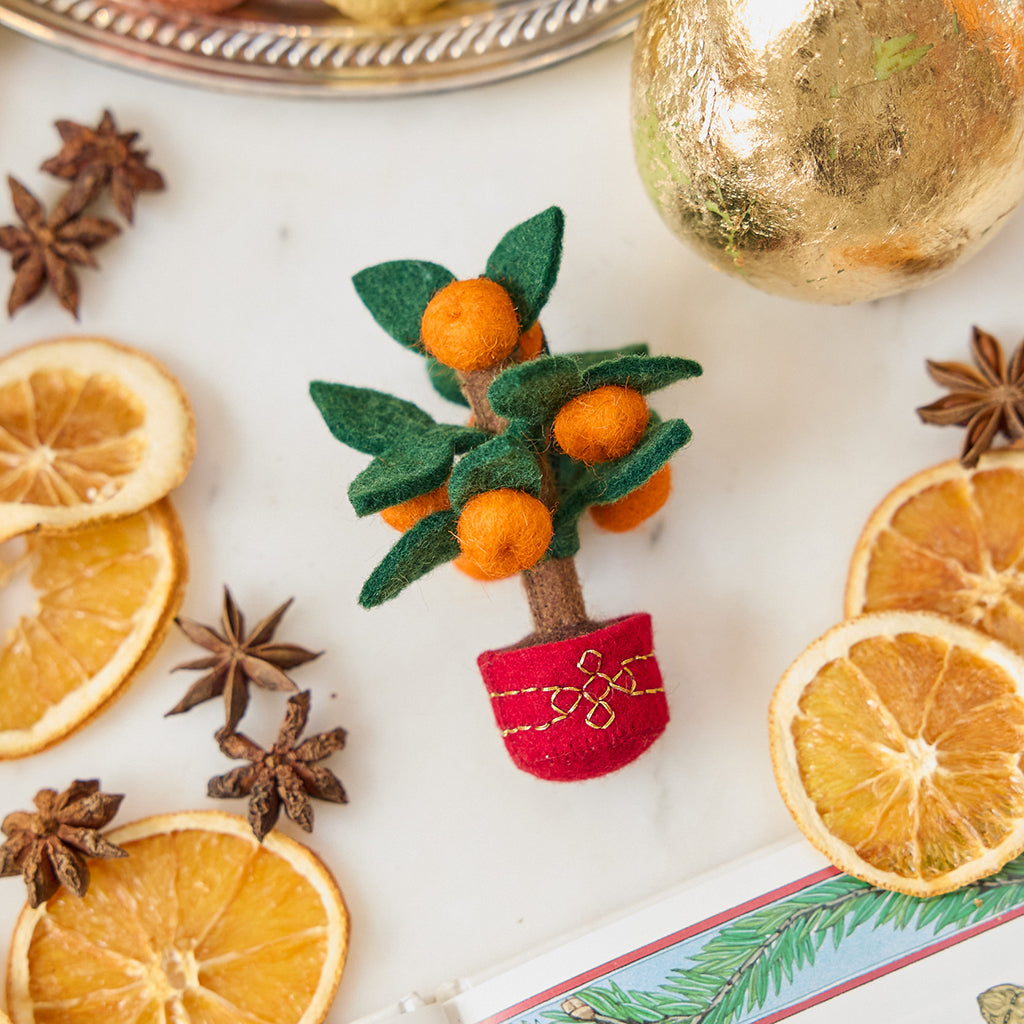 Clementine Tree Ornament