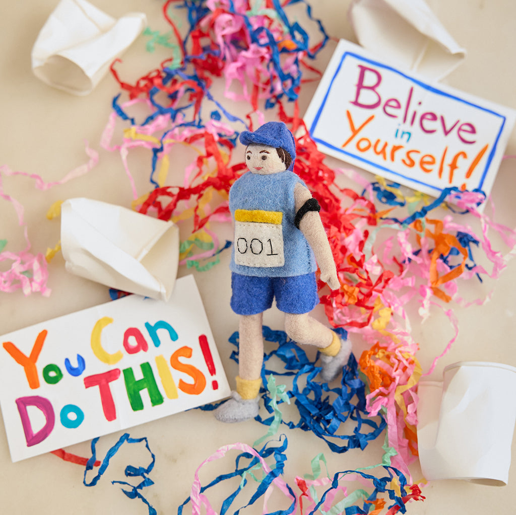 Marathon Runner Ornament