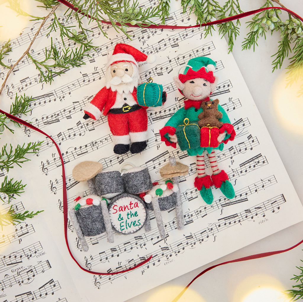 Little Santa with Gift