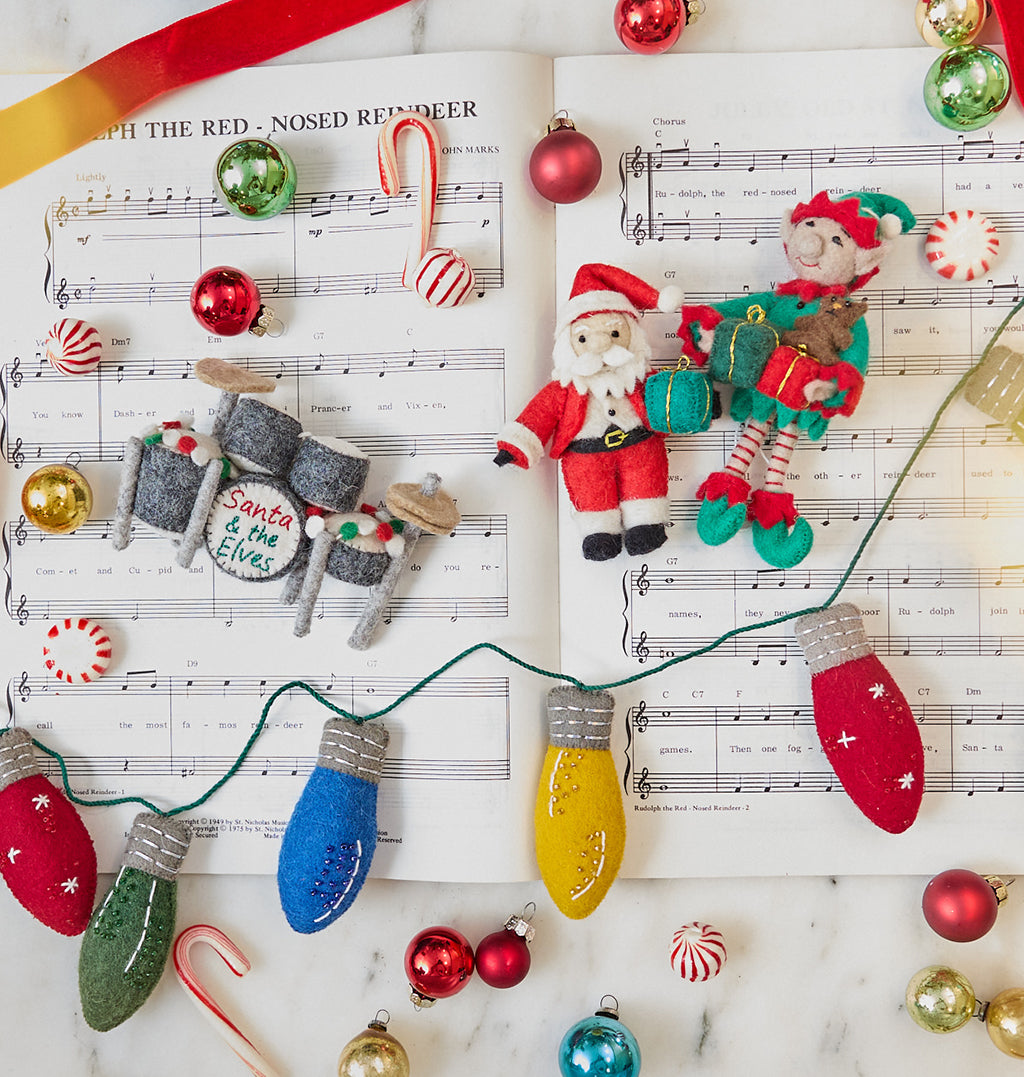 Little Santa with Gift