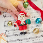 Little Santa with Gift