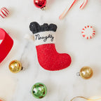 Naughty Stocking with Coal