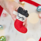 Naughty Stocking with Coal