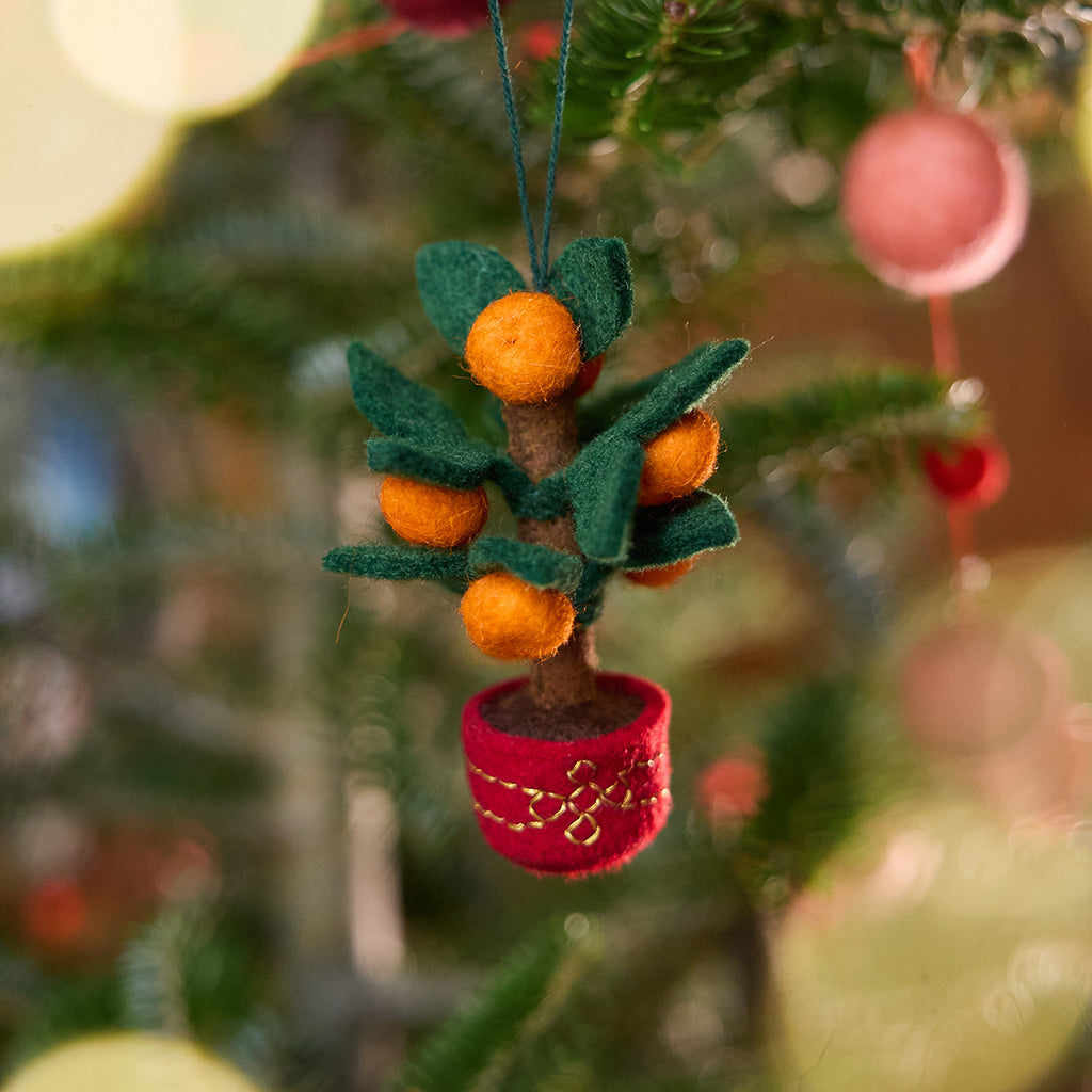 Clementine Tree Ornament
