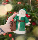 Emerald Santa Tree Topper