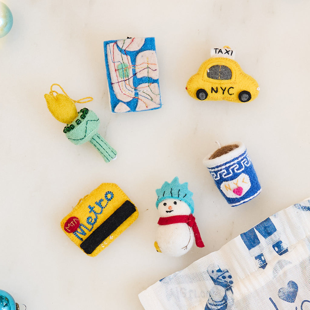 NYC Mini Ornaments