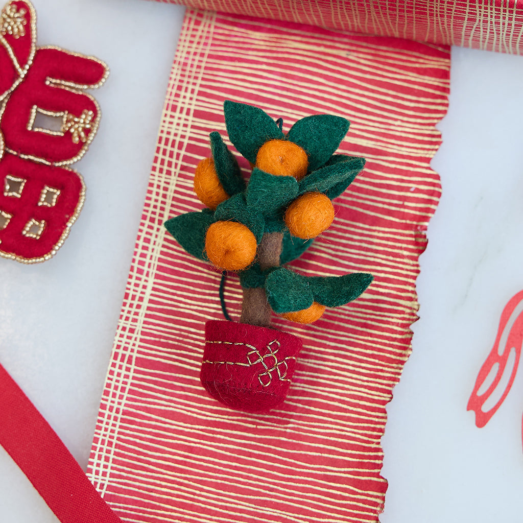 Clementine Tree Ornament