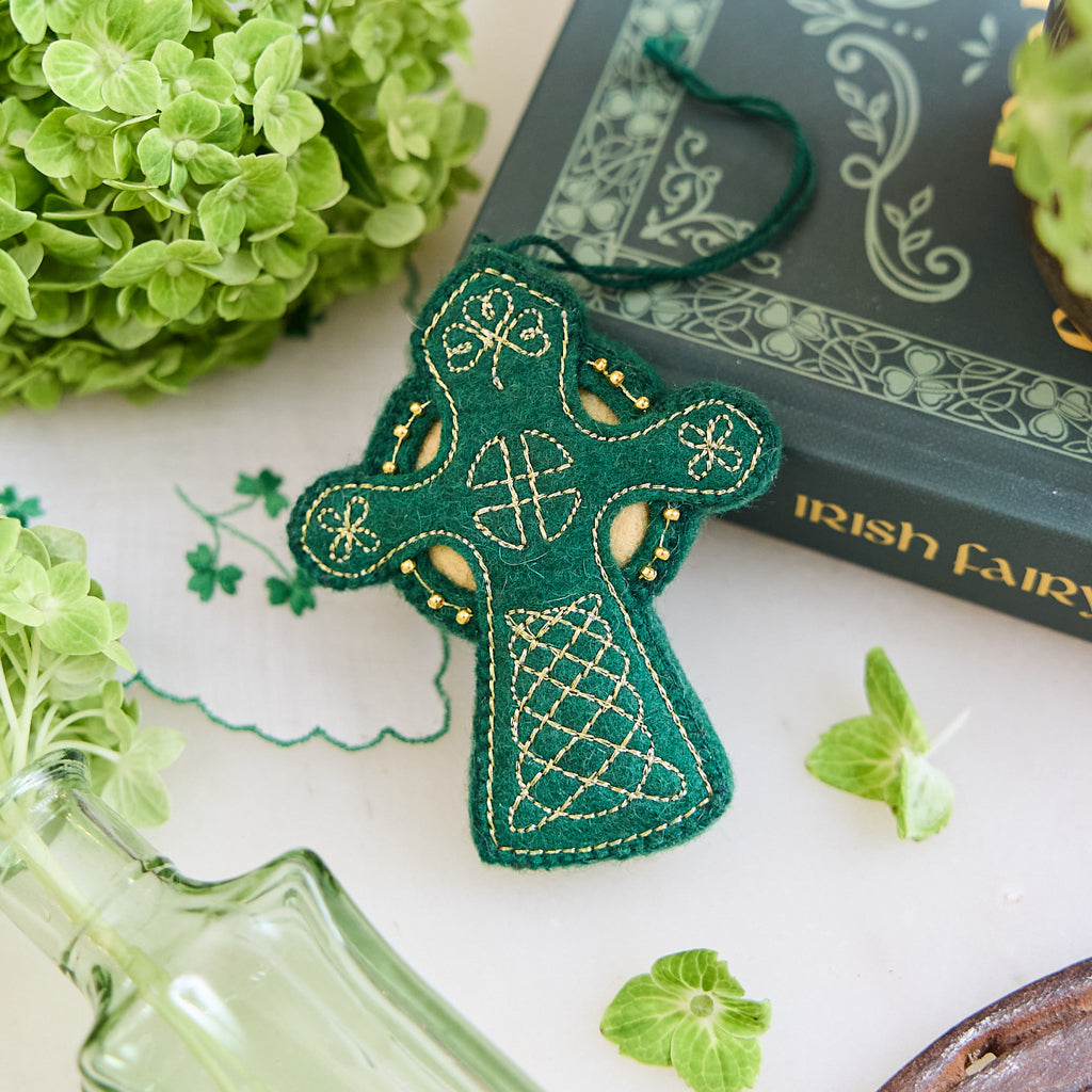 Celtic Knot Cross Ornament