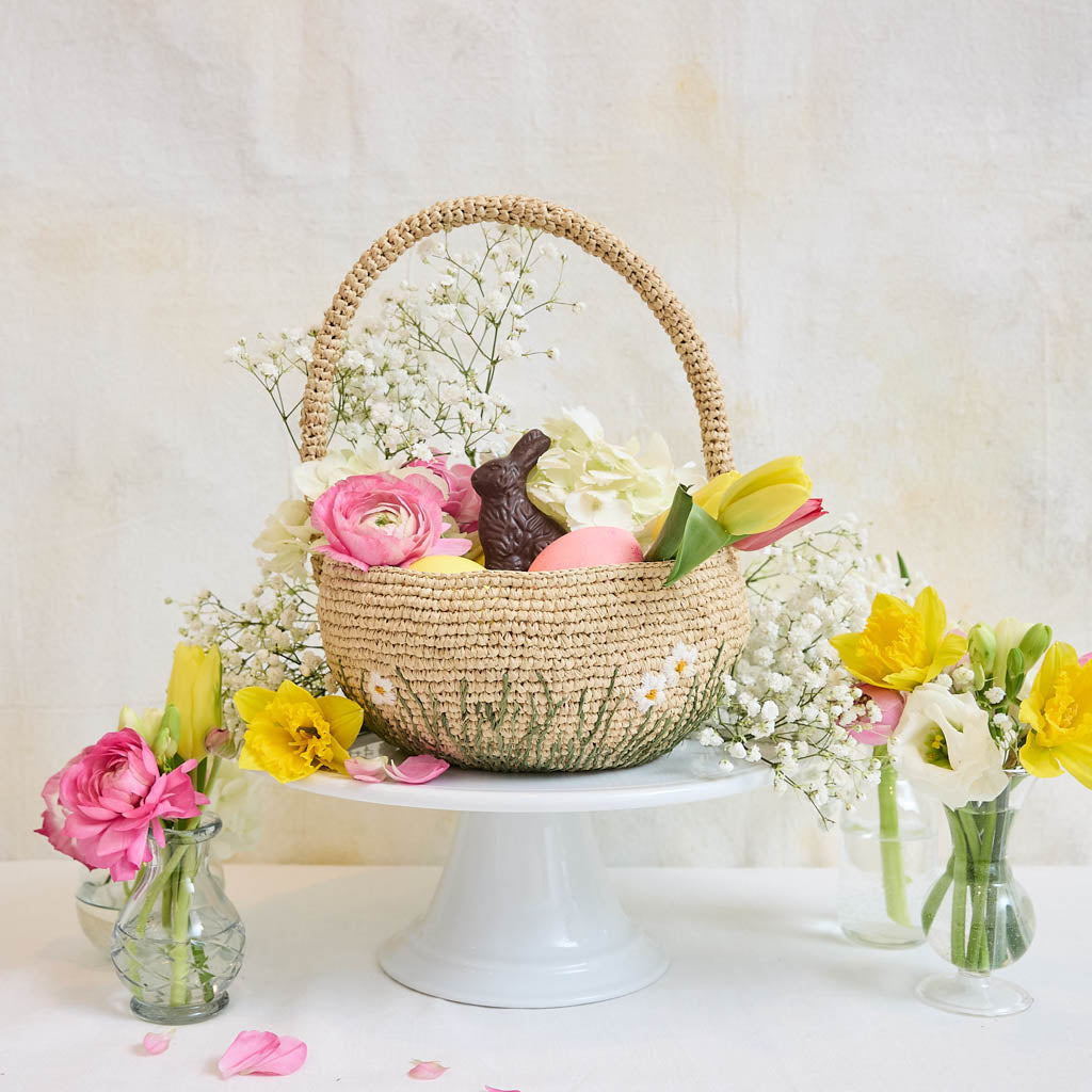 Flower Field Basket