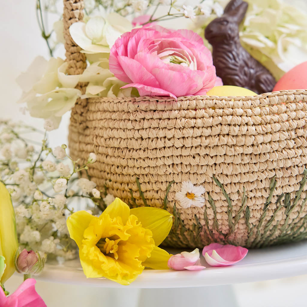 Flower Field Basket