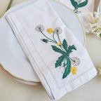 Spring Floral Cotton Napkins