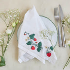 Spring Floral Cotton Napkins