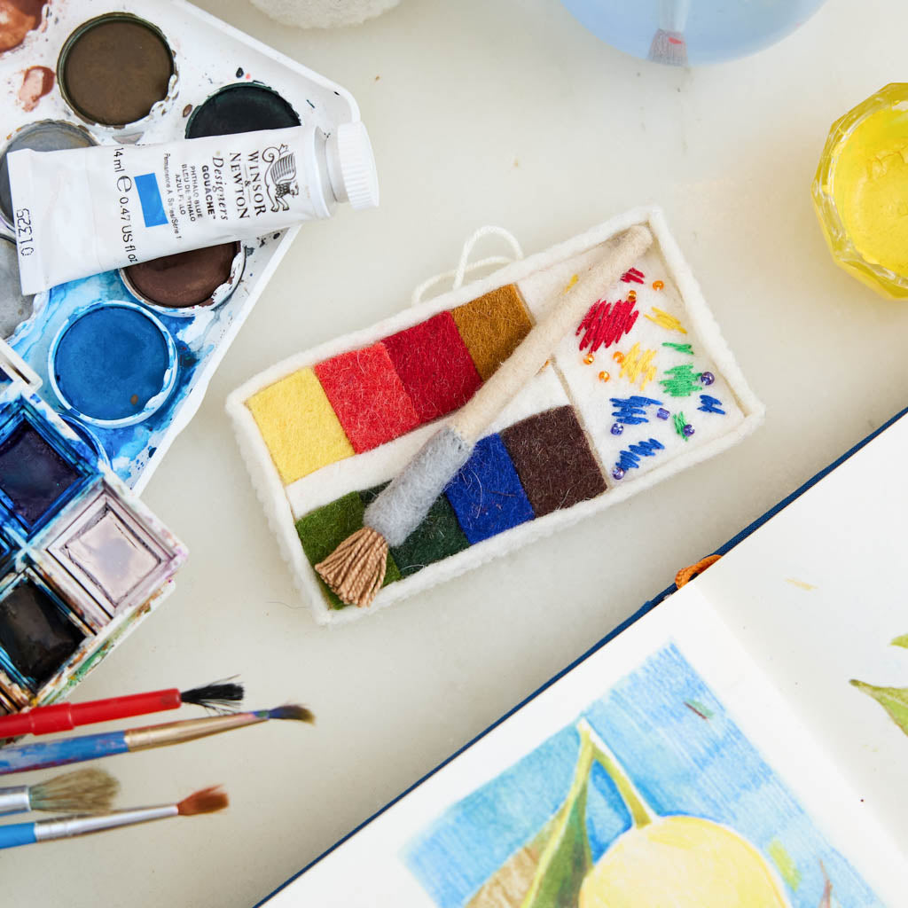 Paint Palette Ornament