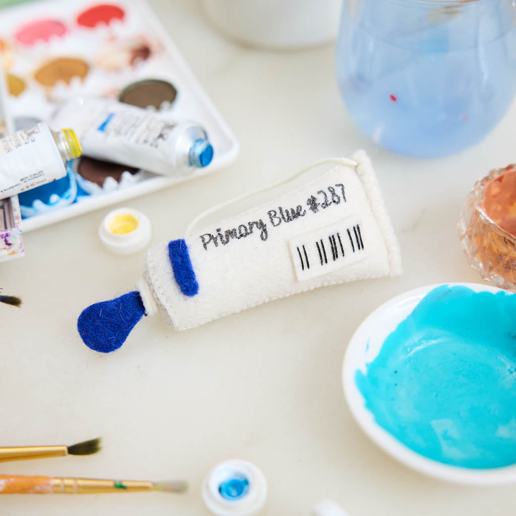 Paint Tube Ornament