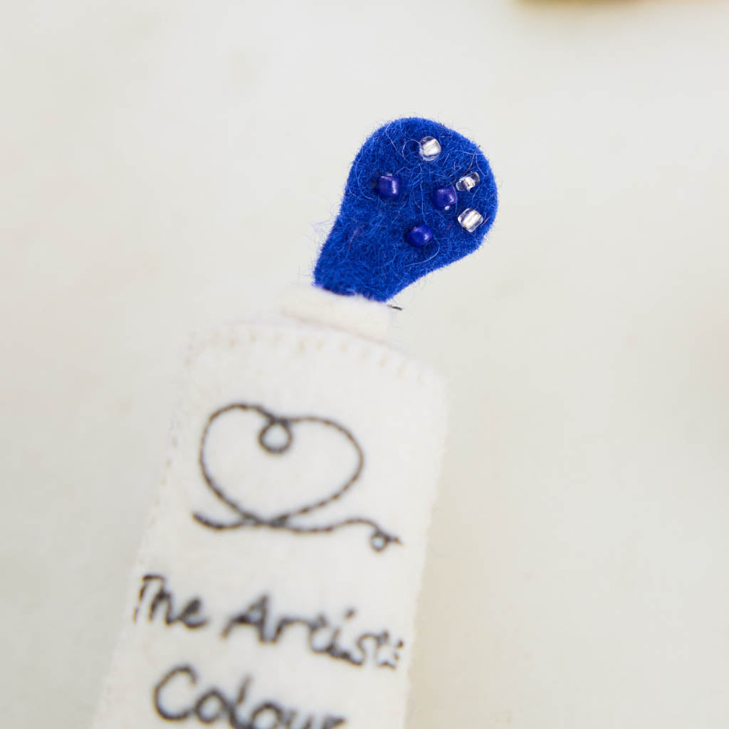 Paint Tube Ornament