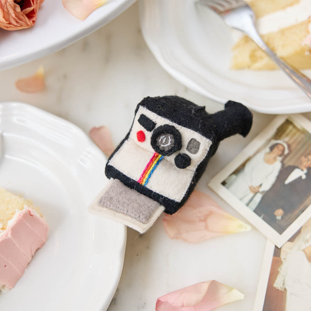 Polaroid Camera Ornament