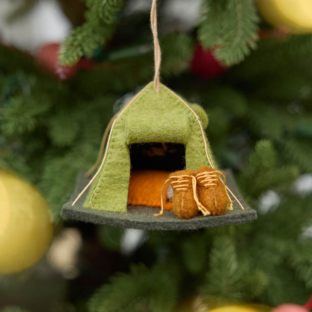 Adventure Tent Ornament