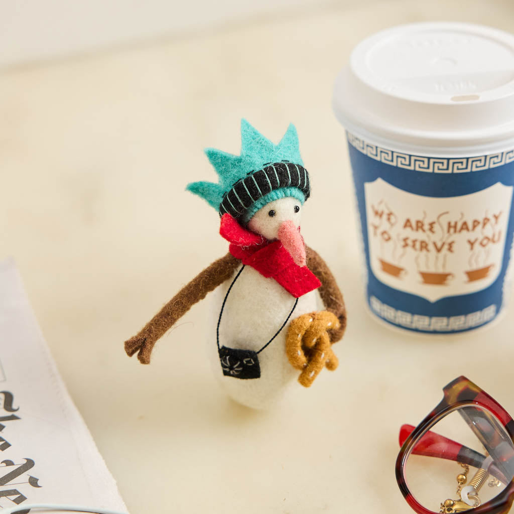 NYC Snowman Ornament