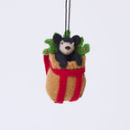 Black Bear Cub Basket