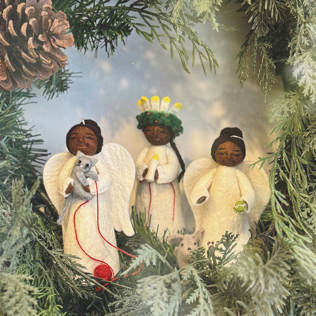 Santa Lucia Ornament Brown
