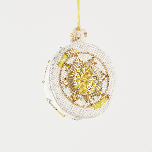 Vintage Bauble Beaded Ornaments