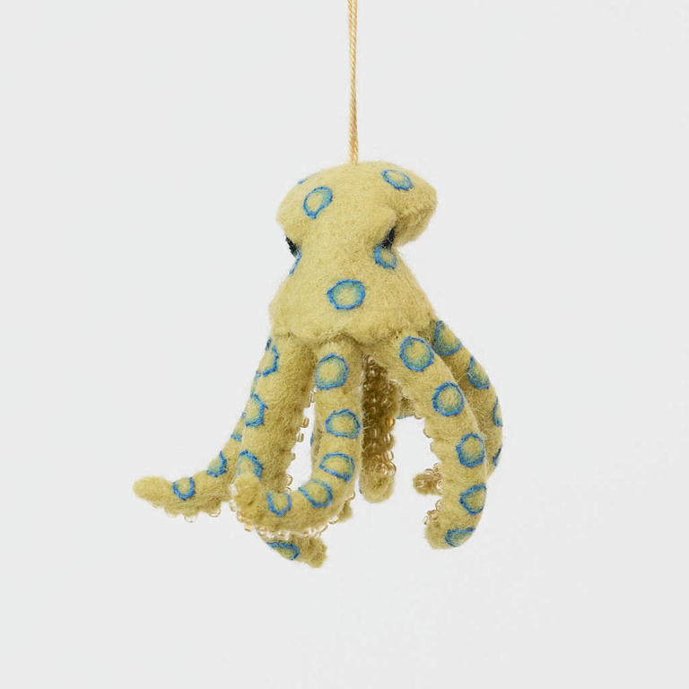 Blue-ringed Octopus Ornament