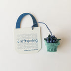 Blueberry Pint Bag Charm