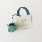 Blueberry Pint Bag Charm