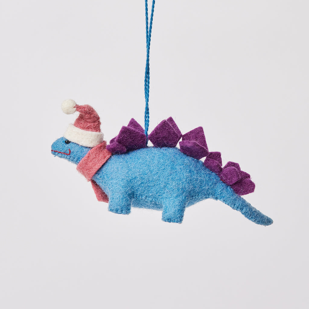 Christmas Ready Santa Stegosaurus